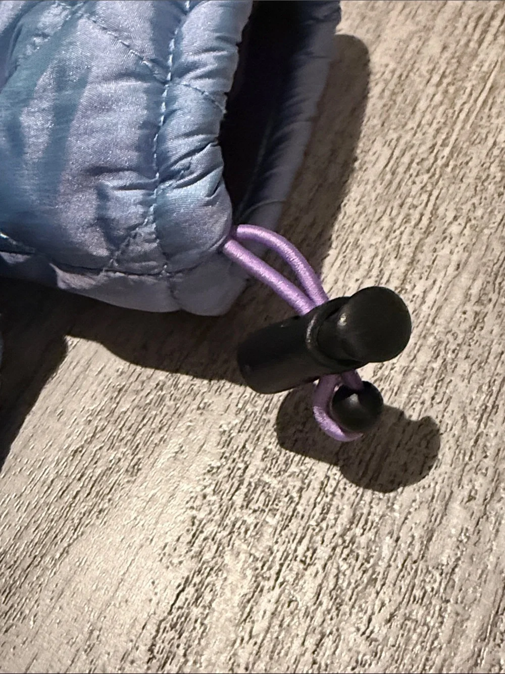 Champion Kids Light Blue and Purple Ski Mittens with Black Grip